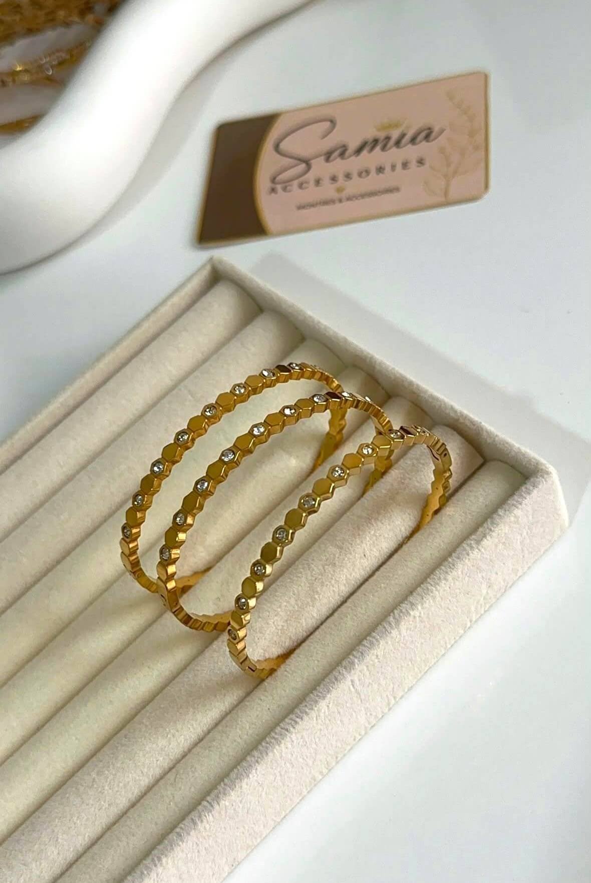 Bracelets Chahda en Acier Inoxydable – Lot de 3 Pièces