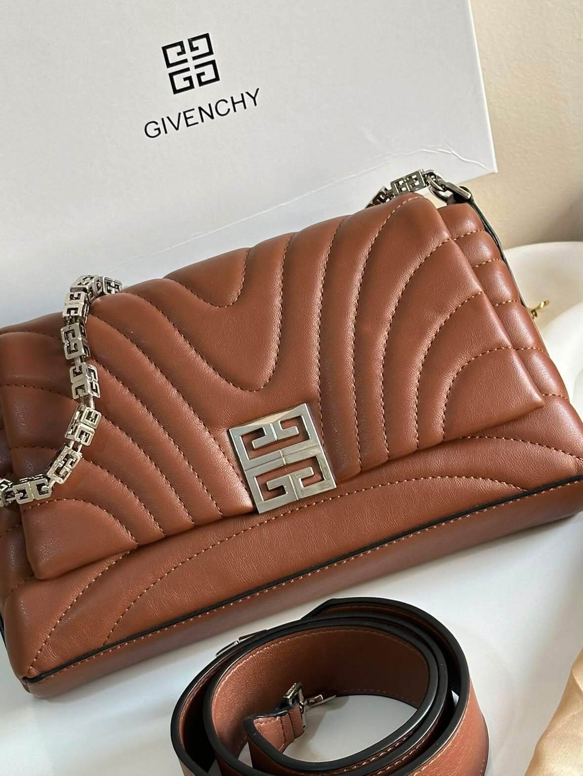 Sac Femme Givenchy – Modèle Matelassé Marron